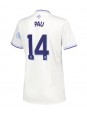 Billige Aston Villa Pau Torres #14 Tredjedrakt Dame 2025-26 Kortermet